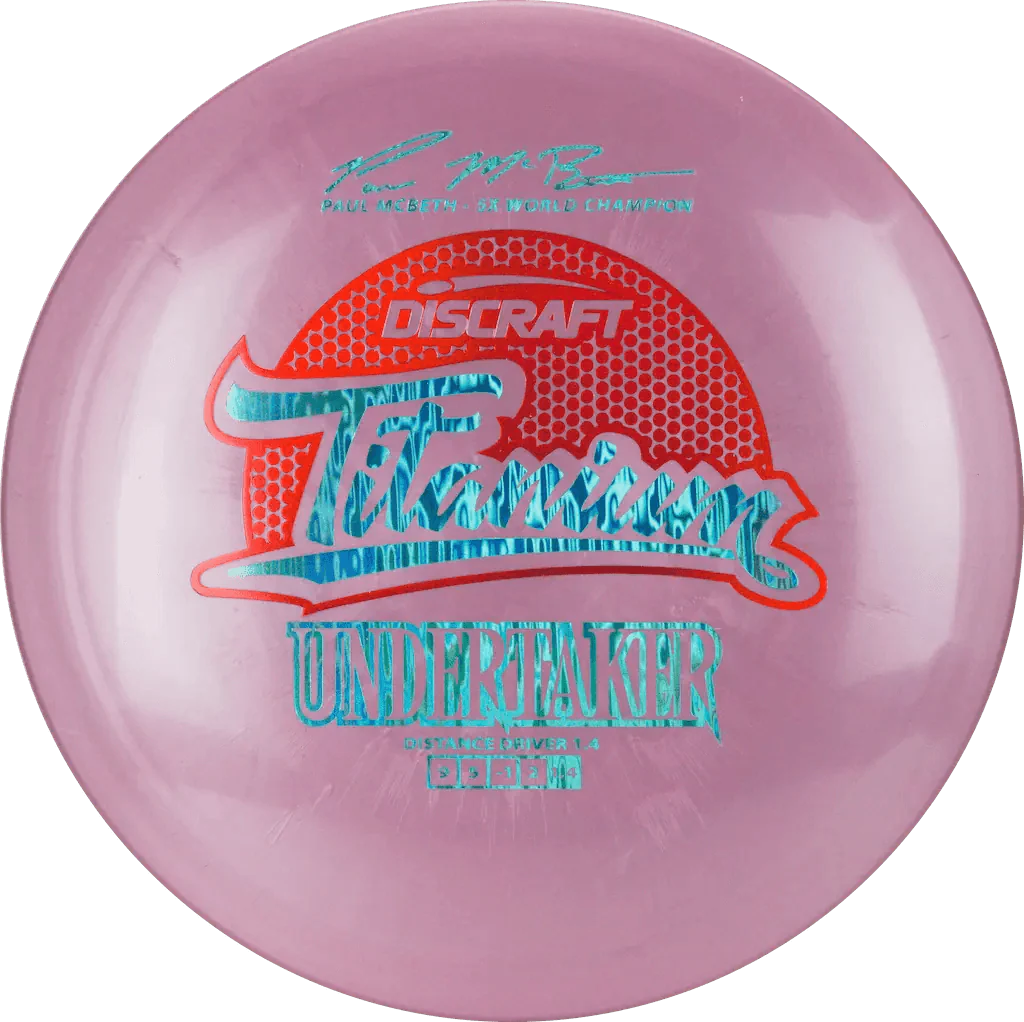 Discraft Titanium Undertaker - Paul McBeth Signature - Image 3