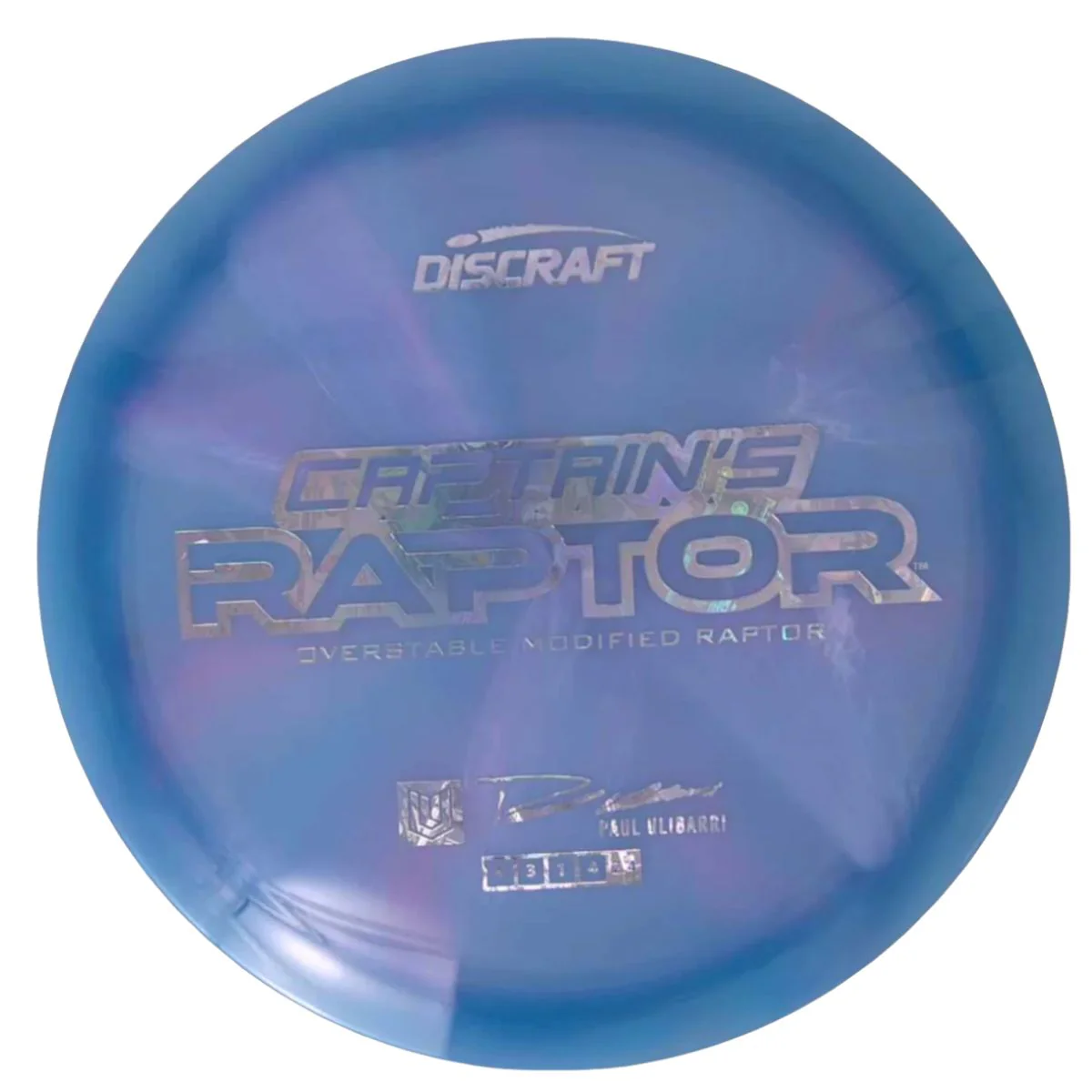 Discraft Z Swirl Captain's Raptor - Paul Ulibarri 2025 - Image 2