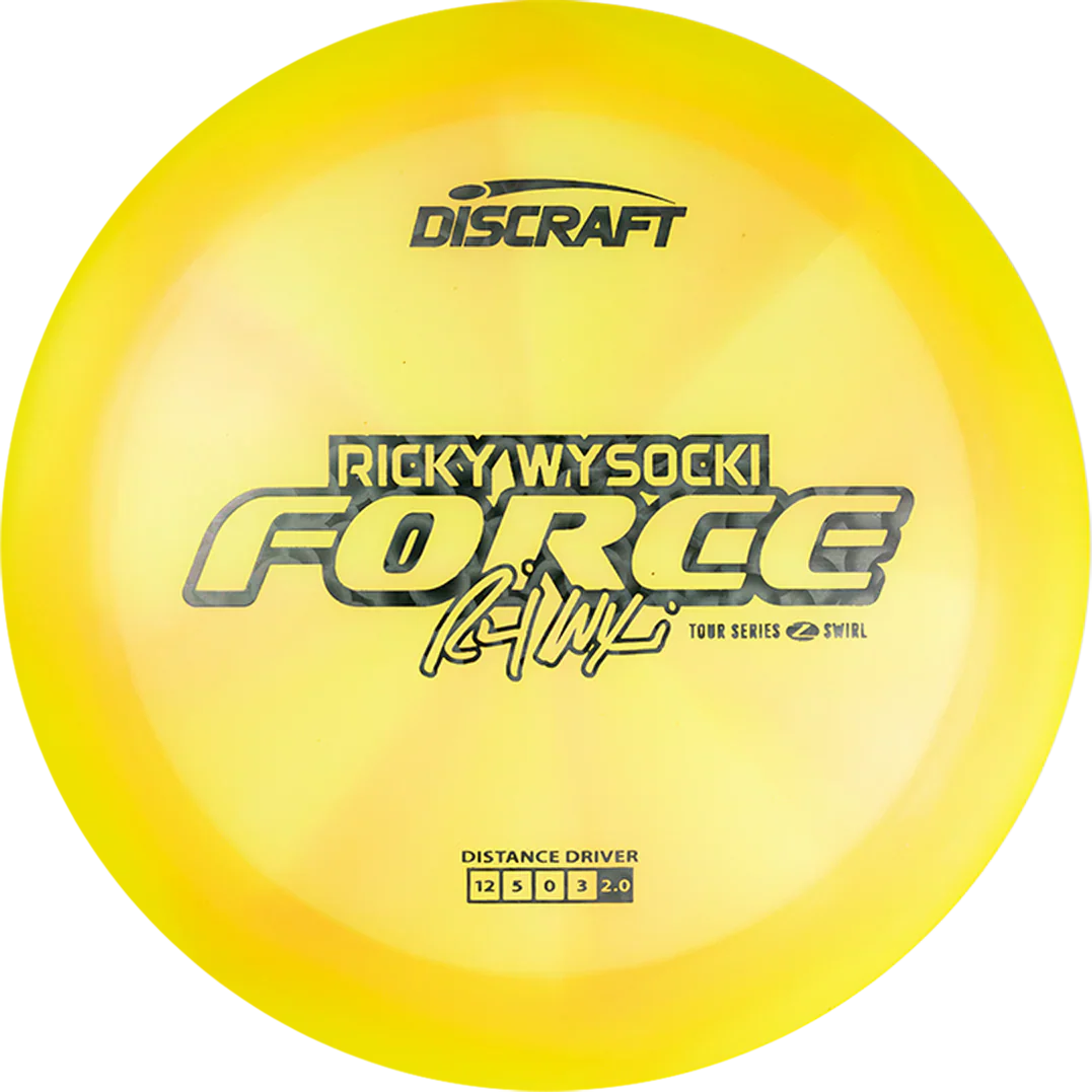 Discraft Z Swirl Force - Ricky Wysocki 2025 Tour Series - Image 2