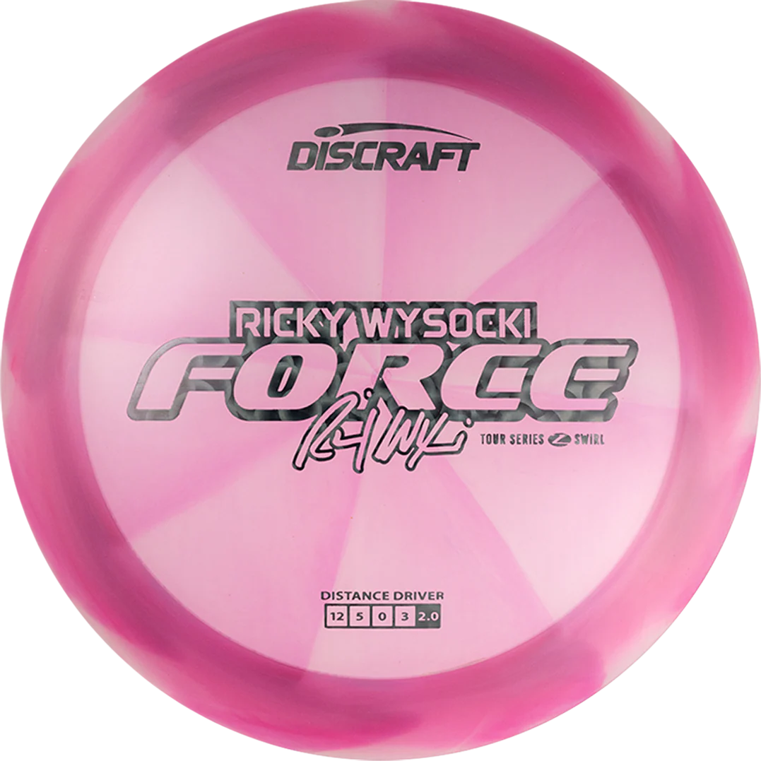 Discraft Z Swirl Force - Ricky Wysocki 2025 Tour Series - Image 3