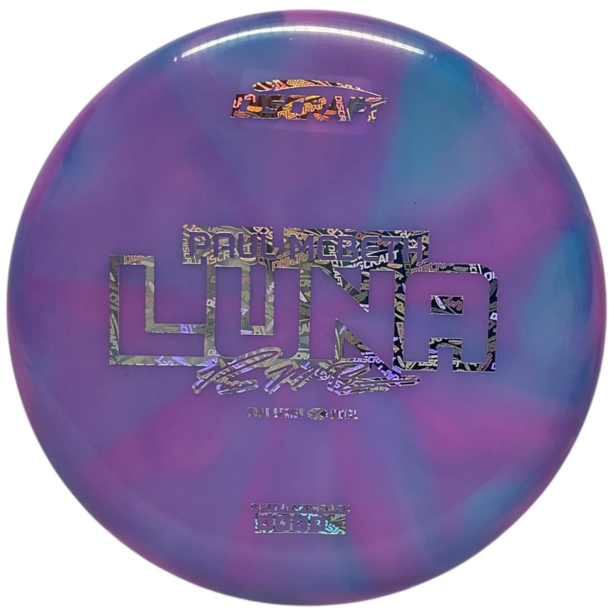 Discraft Z Swirl Luna - Paul McBeth 2025 Tour Series - Image 2
