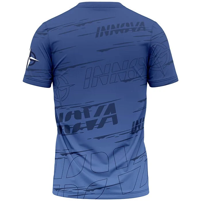 Innova Dye-Sub Jungle Jersey Streaker Blue - Image 2