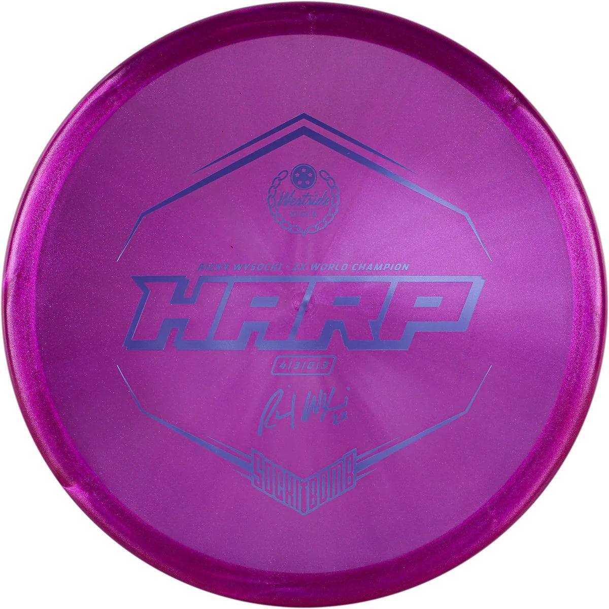 Westside Discs Vip Ice Glimmer Harp - Ricky Wysocki Sockibomb Stamp - Image 2